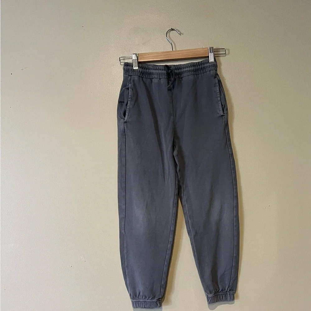 Zara Kids Gray Hoodie and Jogger Set Size 9-10 